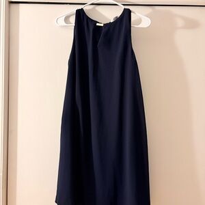 Signature Collection Navy Halter Mini Dress